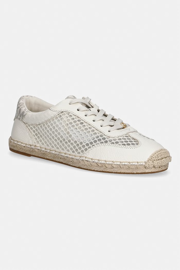 MICHAEL Michael Kors sneakersy Ollie Lace Up Espadrille tekstylny beżowy 43S6SCFS2D.141