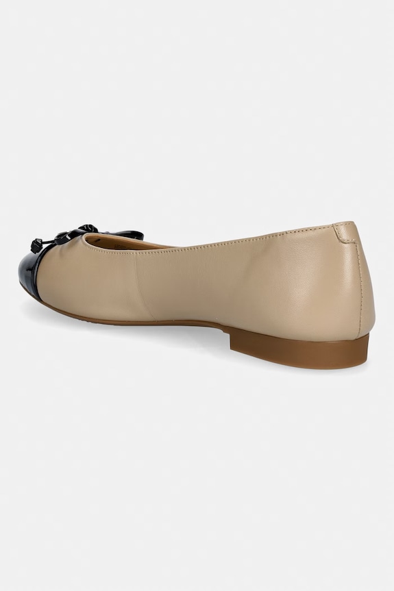 Obuća MICHAEL Michael Kors balerinke kožne Piper Flex Ballet 40S6PIFP1L.156 bež