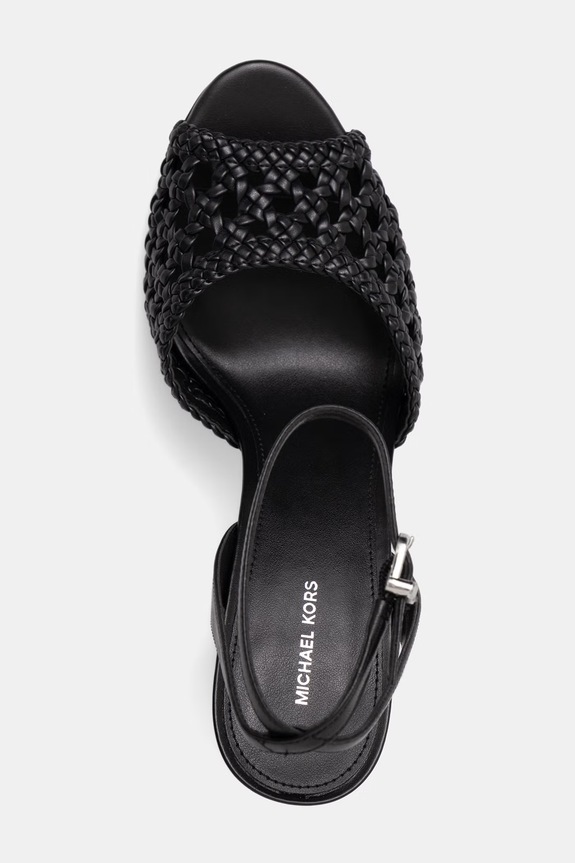 MICHAEL Michael Kors sandále na ihličkovom podpätku Rosie High Sandal čierna 40S6RSHS6L.001