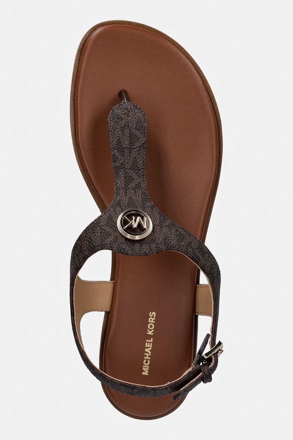 MICHAEL Michael Kors sandały Val Thong Sandal brązowy 40R6VAFS1B.200