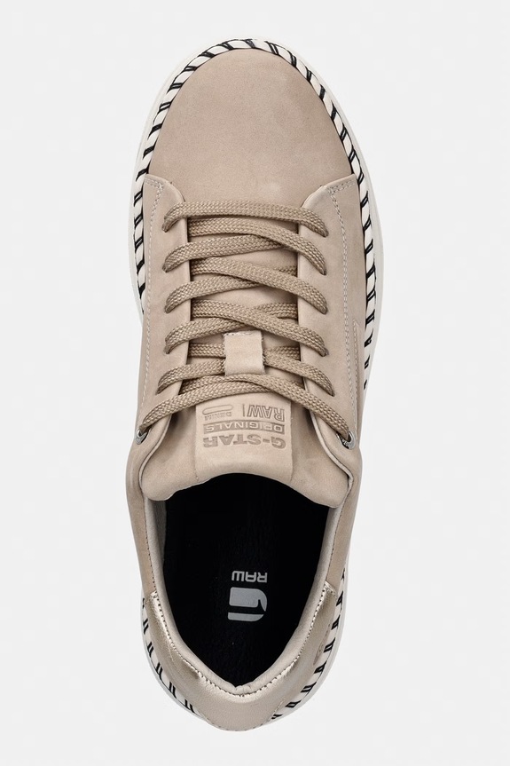 G-Star JORD NUB W sneakersy damskie nubukowe beżowy D29859.01.J280