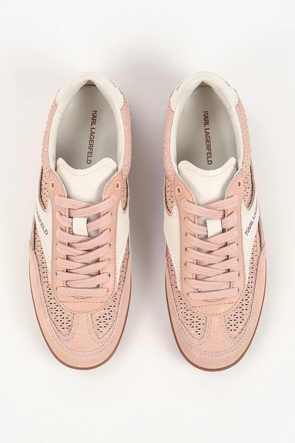 Karl Lagerfeld Kandidate sneakersy damskie różowy KL63826.7NU