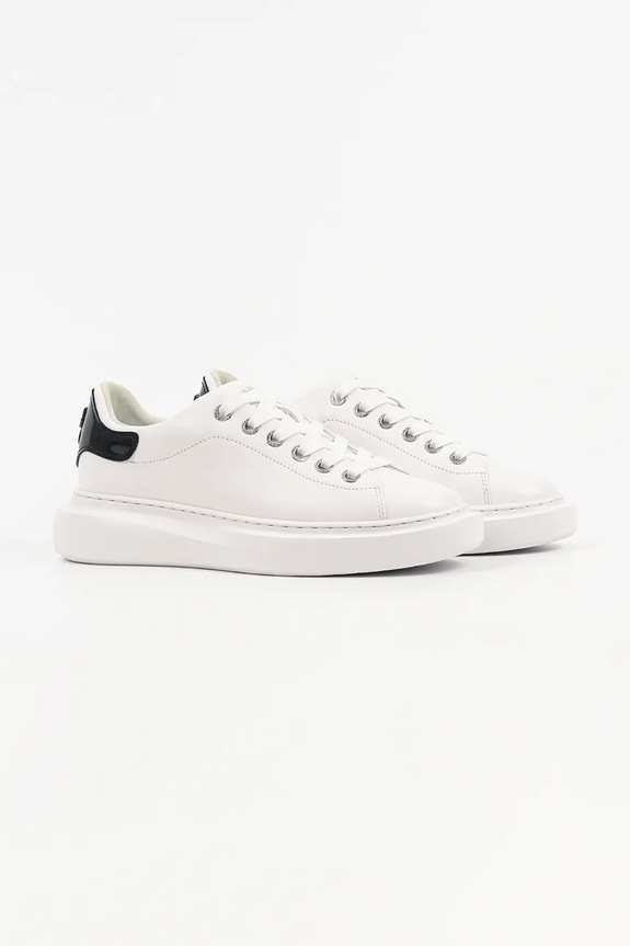 Karl Lagerfeld Kore кроссовки для женщин кожаные KL66525.011 белый SS26