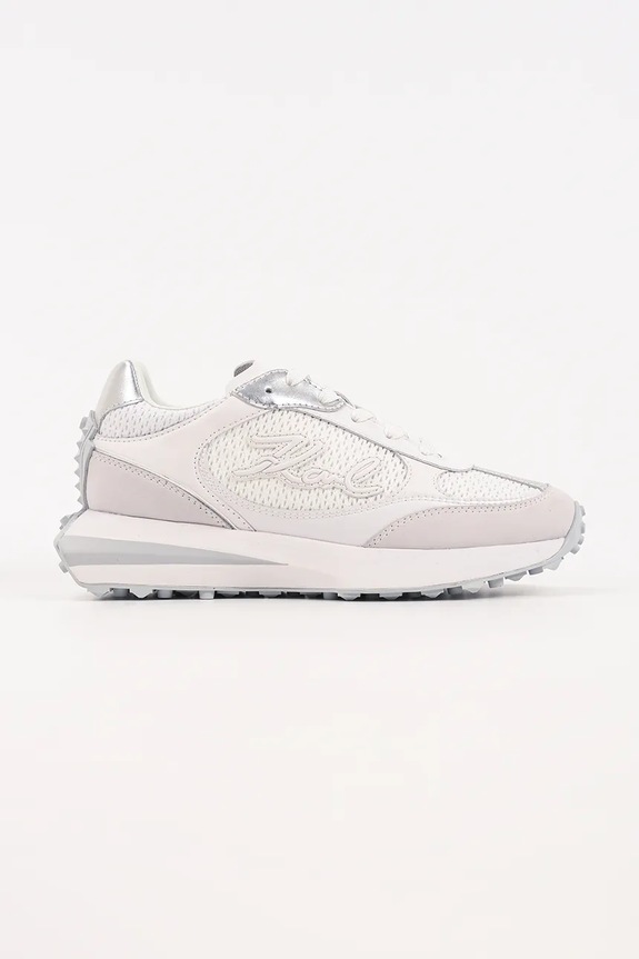 Karl Lagerfeld sneakers Zone textil alb KL62926A.41S