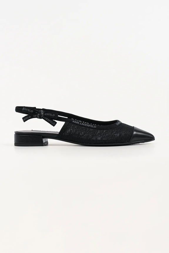 Karl Lagerfeld balerinke Kerrie crna KL40158.M0X
