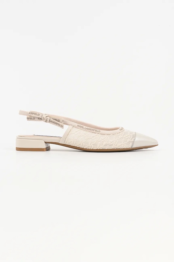 Karl Lagerfeld balerinke Kerrie bež KL40158.M11
