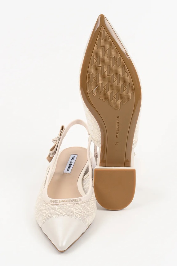 Karl Lagerfeld balerinke Kerrie KL40158.M11 bež