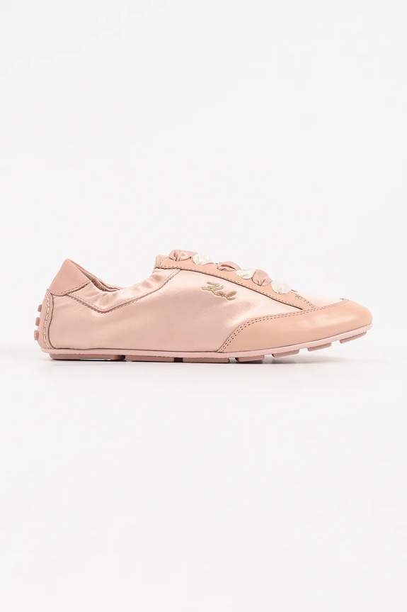 Sneakers Karl Lagerfeld Ariella υφασμάτινο ροζ KL40820.4NU