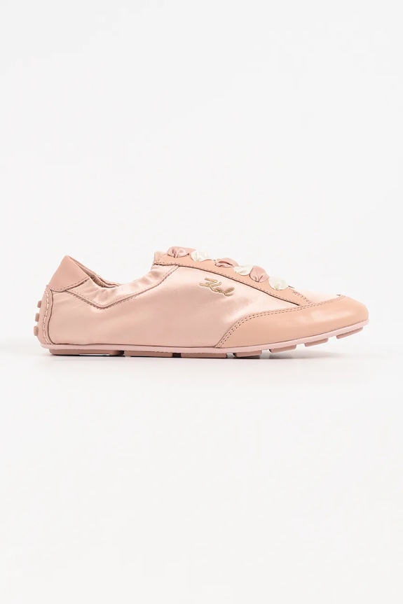 Sneakers Karl Lagerfeld Ariella υφασμάτινο ροζ KL40820.4NU