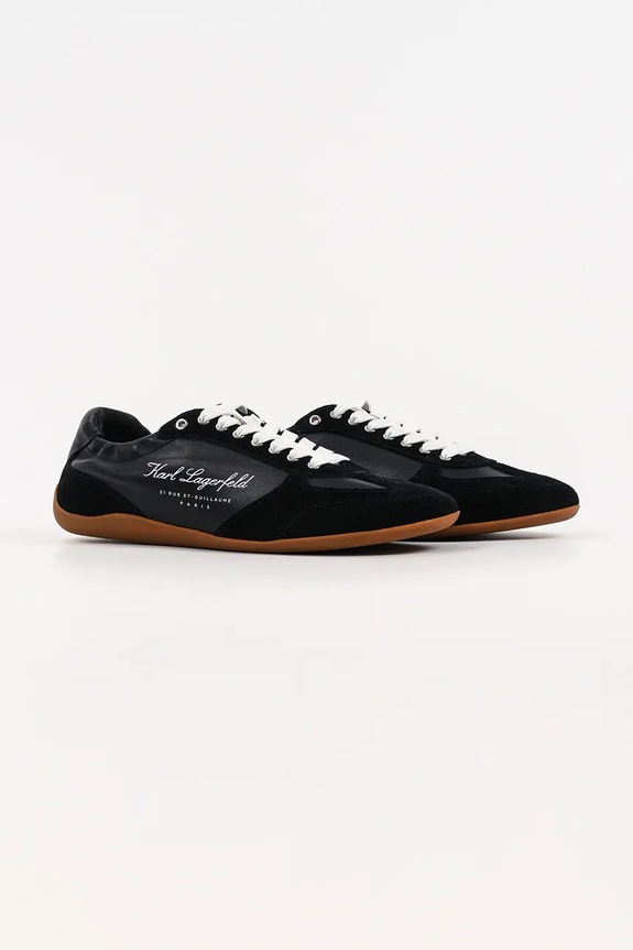 Karl Lagerfeld Altia tenisky dámske kožené KL66125.300 čierna SS26