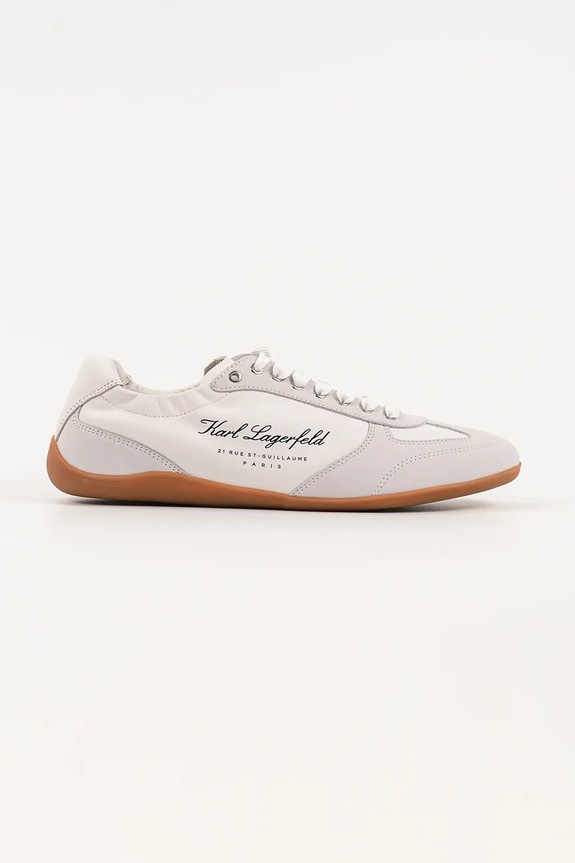 Karl Lagerfeld Altia superge ženske usnjene bela KL66125.311