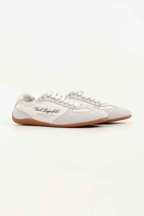 Karl Lagerfeld Altia superge ženske usnjene KL66125.311 bela SS26