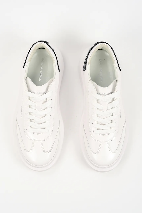 Karl Lagerfeld Kore sneakersy damskie skórzane biały KL66525A.011