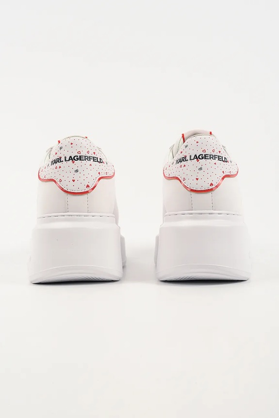 Παπούτσια Δερμάτινα sneakers Karl Lagerfeld Anakapri KL63516V.01D λευκό