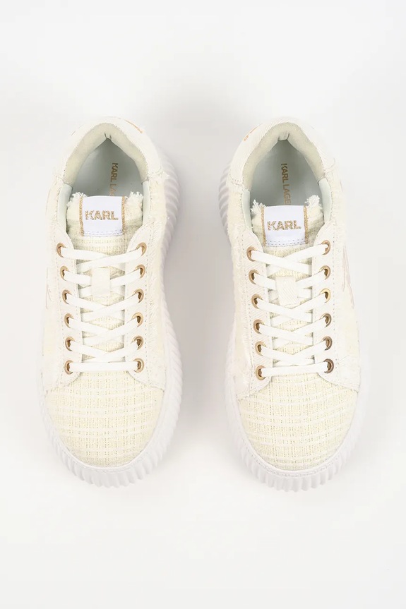 Sneakers Karl Lagerfeld Kreeper Lo μπεζ KL42326B.B11