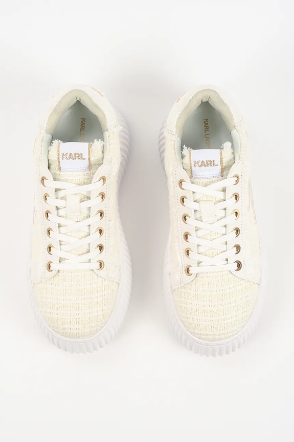 Sneakers Karl Lagerfeld Kreeper Lo μπεζ KL42326B.B11