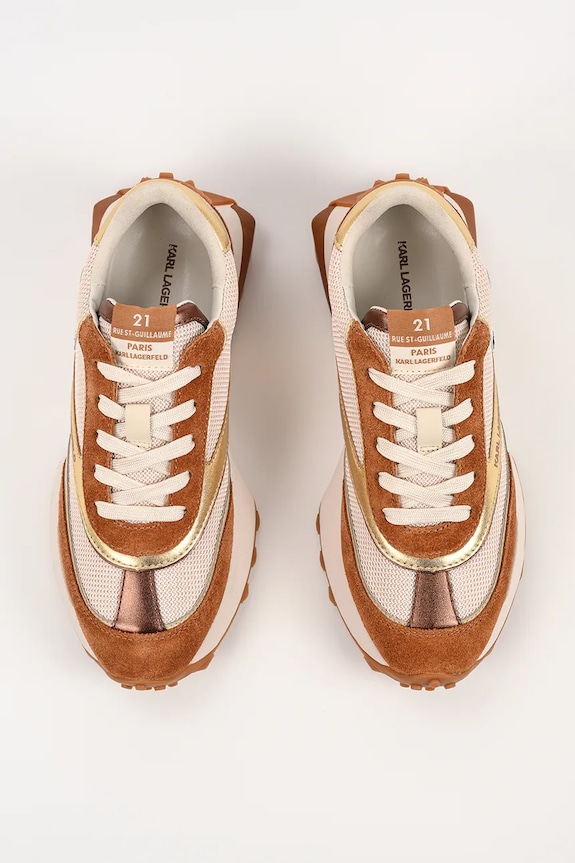 Karl Lagerfeld sneakers Zone marrone KL62930N.32G