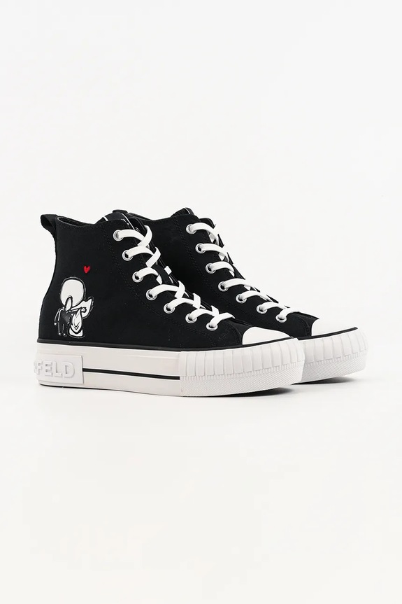 Karl Lagerfeld Kampus Max πάνινα Γυναικεία KL60456A.900 μαύρο SS26