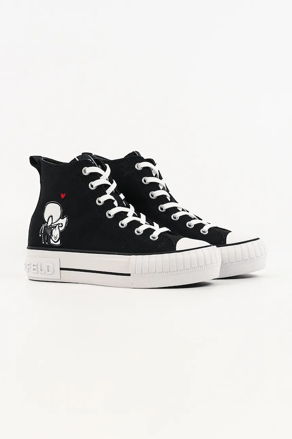 Karl Lagerfeld Kampus Max πάνινα Γυναικεία KL60456A.900 μαύρο SS26