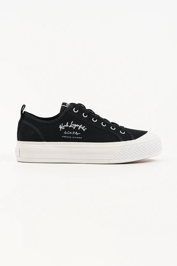 Karl Lagerfeld Kampus Max V πάνινα Γυναικεία μαύρο KL60516.900