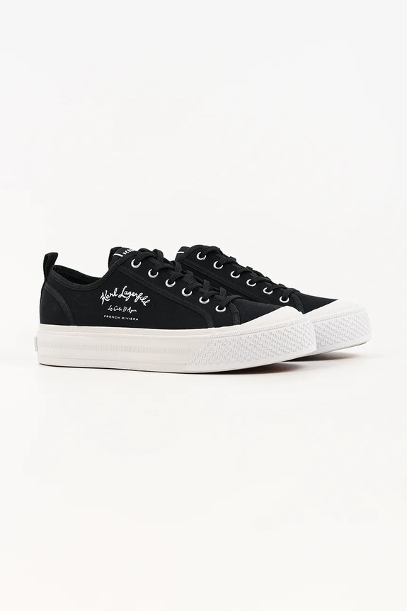 Karl Lagerfeld Kampus Max V πάνινα Γυναικεία KL60516.900 μαύρο SS26