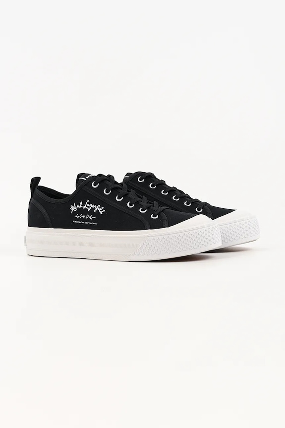 Karl Lagerfeld Kampus Max V πάνινα Γυναικεία KL60516.900 μαύρο SS26