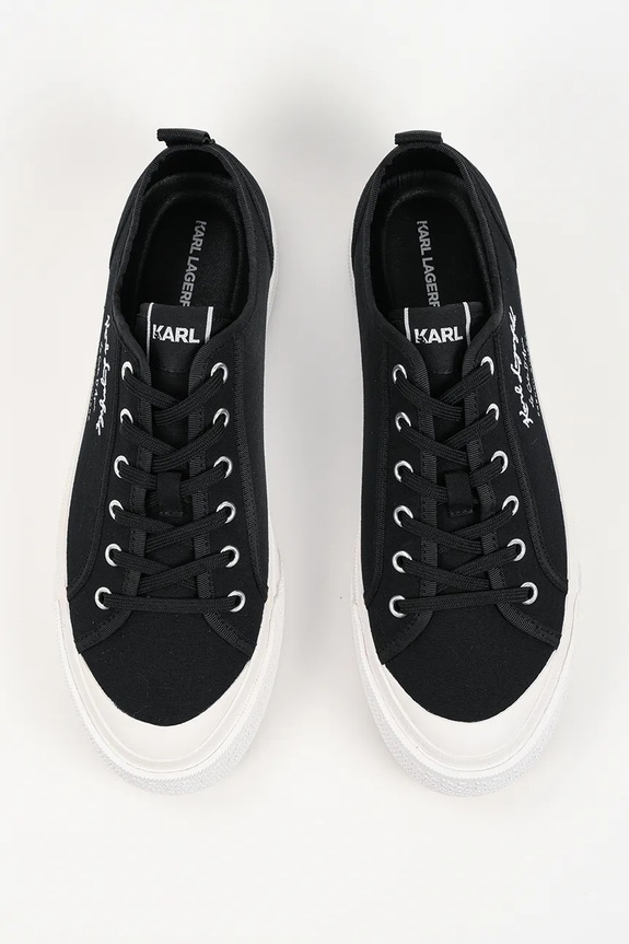 Karl Lagerfeld Kampus Max V πάνινα Γυναικεία μαύρο KL60516.900