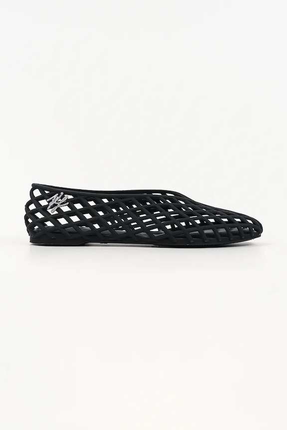 Karl Lagerfeld baleriny Jelly Ballet czarny KL80036.V00