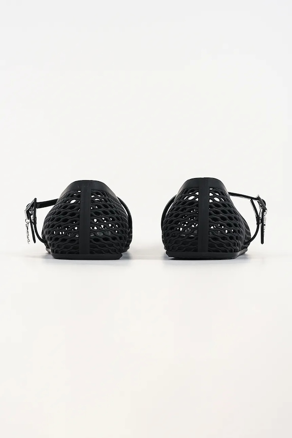Obuwie Karl Lagerfeld baleriny Jelly Ballet KL80035.V00 czarny