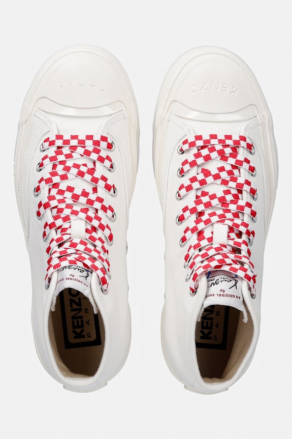 Kenzo trampki High top Sneaker FG52SN026F50.02 biały SS26