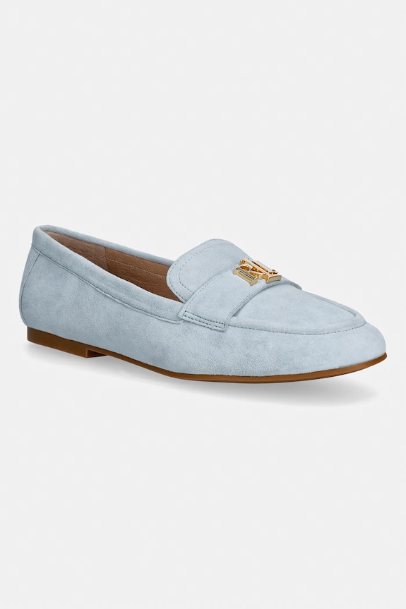 Lauren Ralph Lauren mokasíny dámske semišové Averi III modrá 802946809016.400