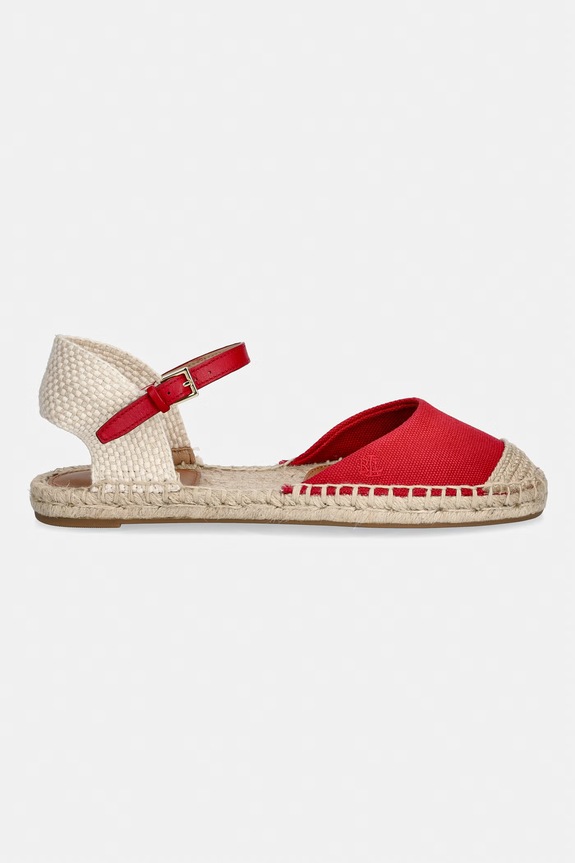 Lauren Ralph Lauren espadrilky dámske Robby Flat 802982888004.600 červená SS26