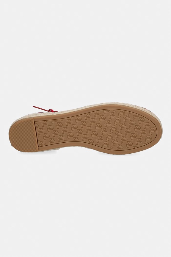 Lauren Ralph Lauren espadrilky dámske Robby Flat 802982888004.600 červená