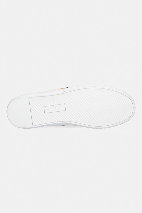 Lauren Ralph Lauren Janson II sneakersy damskie skórzane 802P02521002.100 biały