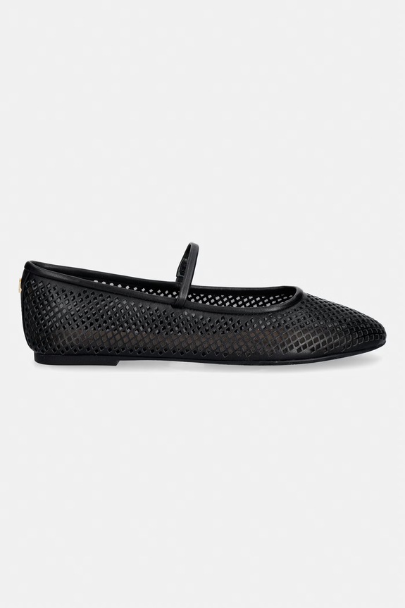 Lauren Ralph Lauren baleriny skórzane Jayna Mj 802P04176001.001 czarny SS26