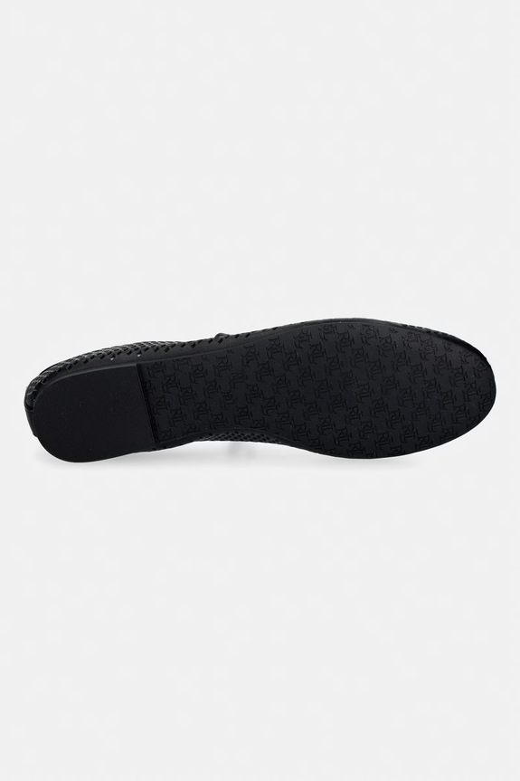 Lauren Ralph Lauren baleriny skórzane Jayna Mj 802P04176001.001 czarny