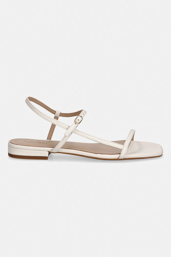Lauren Ralph Lauren sandale de piele Lainee 802P04394004.100 bej SS26