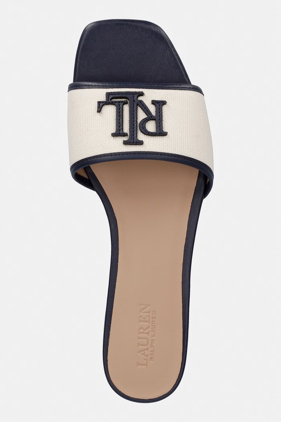 Šľapky Lauren Ralph Lauren Everley Sld2 tmavomodrá 802P04395001.250