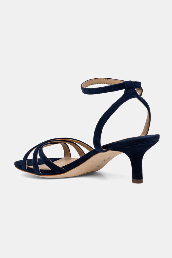 Obuwie Lauren Ralph Lauren sandały zamszowe Kendyl Kttn 802P06395001.410 granatowy