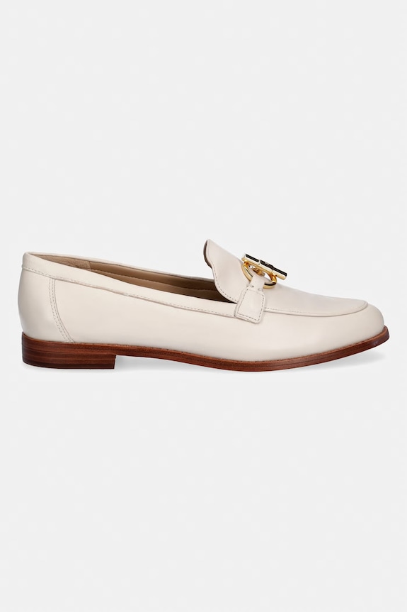 Lauren Ralph Lauren mocasini de damă din piele Blaike 802P10270003.100 bej SS26