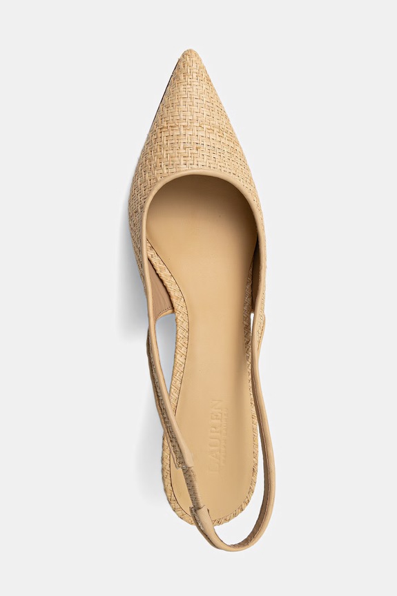 Încălțăminte Lauren Ralph Lauren stilettos Lolah II 802P10394001.101 bej