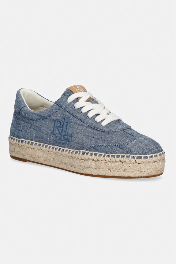 Lauren Ralph Lauren tenisky dámske Luize Sneaker modrá 802P10497001.400