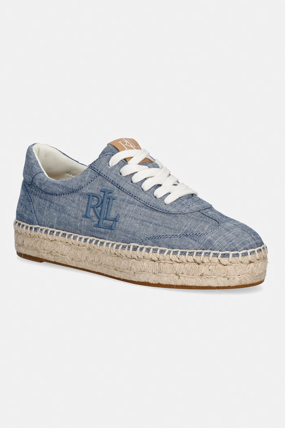Lauren Ralph Lauren tenisky dámske Luize Sneaker modrá 802P10497001.400