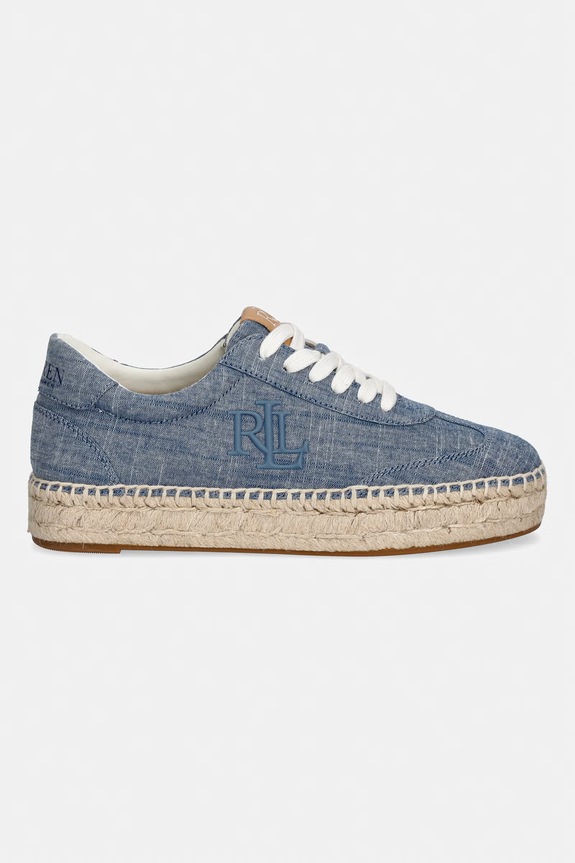 Lauren Ralph Lauren tenisky dámske Luize Sneaker 802P10497001.400 modrá SS26
