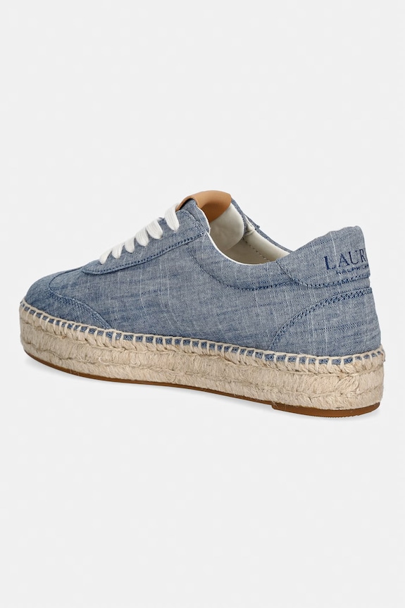 Obuv Lauren Ralph Lauren tenisky dámske Luize Sneaker 802P10497001.400 modrá