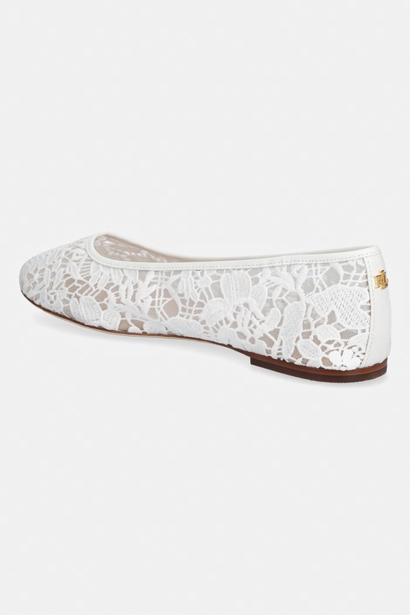 Взуття Lauren Ralph Lauren балетки Jayna 4 802P10533001.100 білий