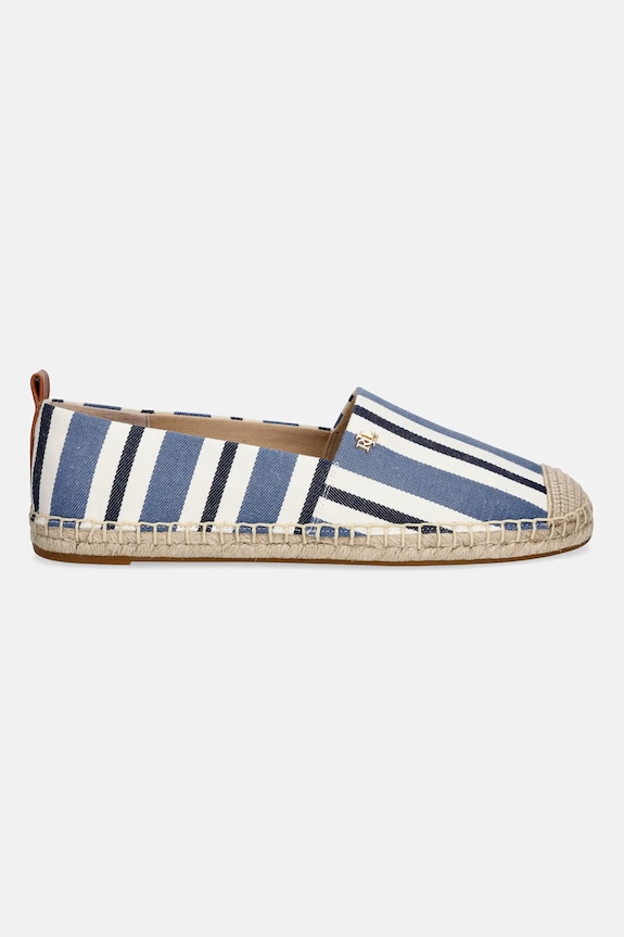 Lauren Ralph Lauren espadryle damskie Cameryn III 802P10631001.400 niebieski SS26