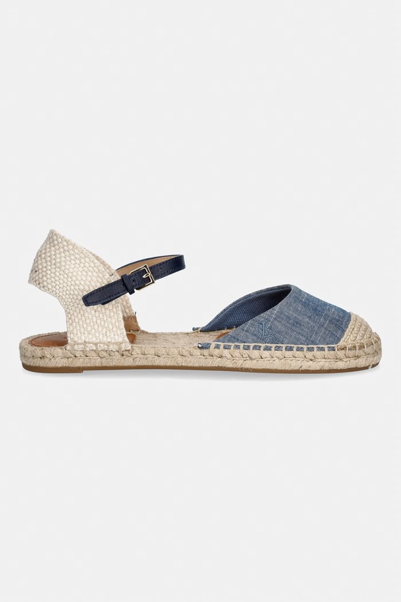 Lauren Ralph Lauren espadrilky dámske Robby Flat 802P10637001.400 modrá SS26