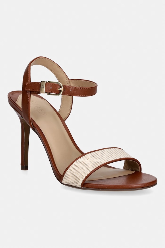 Lauren Ralph Lauren sandále Gwen 3 hnedá 802P10643003.250