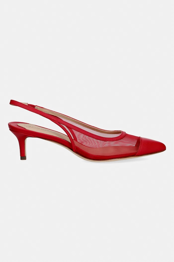 Lauren Ralph Lauren lodičky Lolah Cp Toe 802P13279003.600 červená SS26